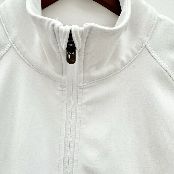 Lolë White Athletic Full Zip Jacket Size XS - Picture 8 of 16